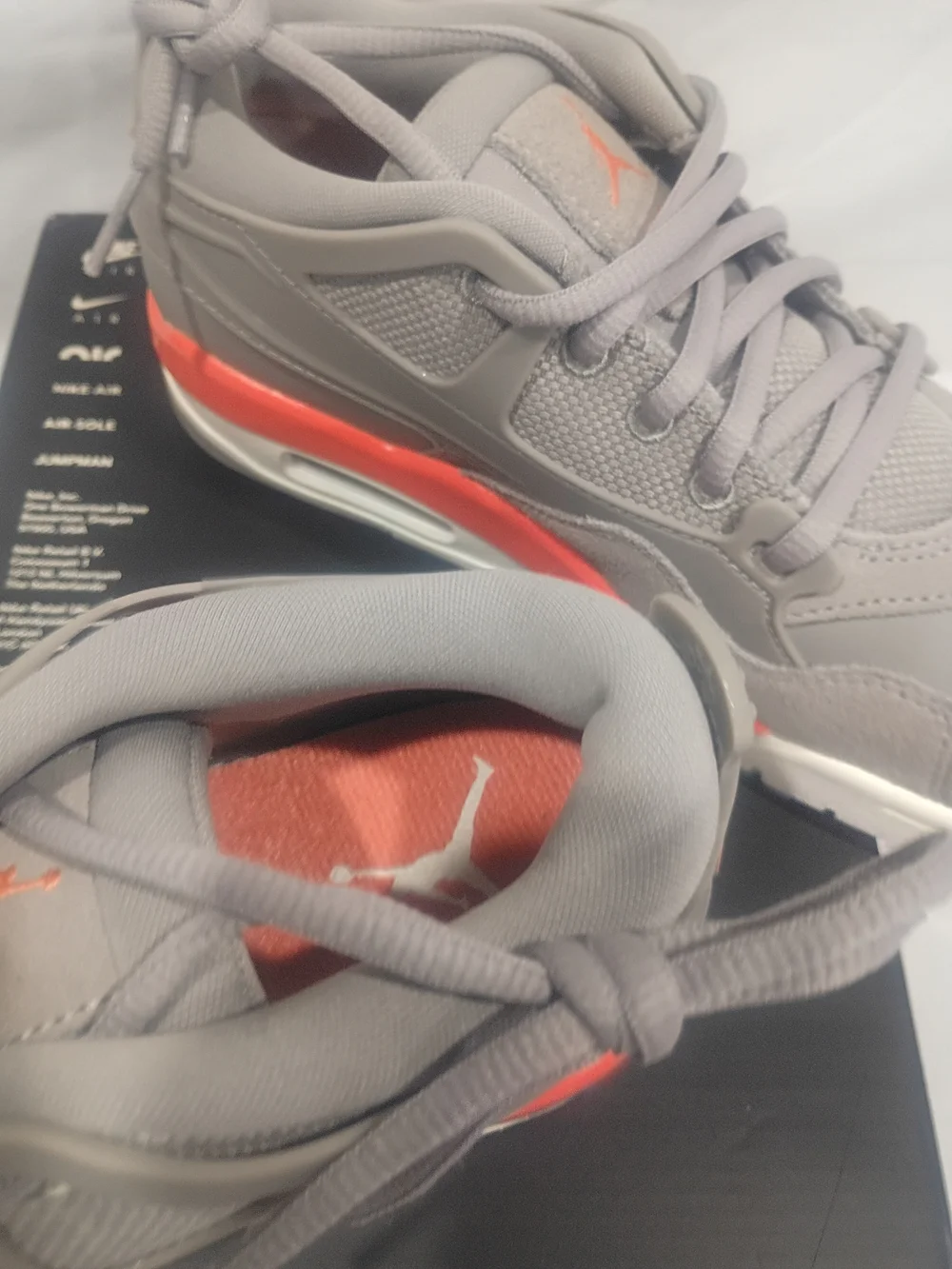 Jordan WMNS Air Jordan 4 RM Enigma Stone/Wild Mango - Kids' Shoes